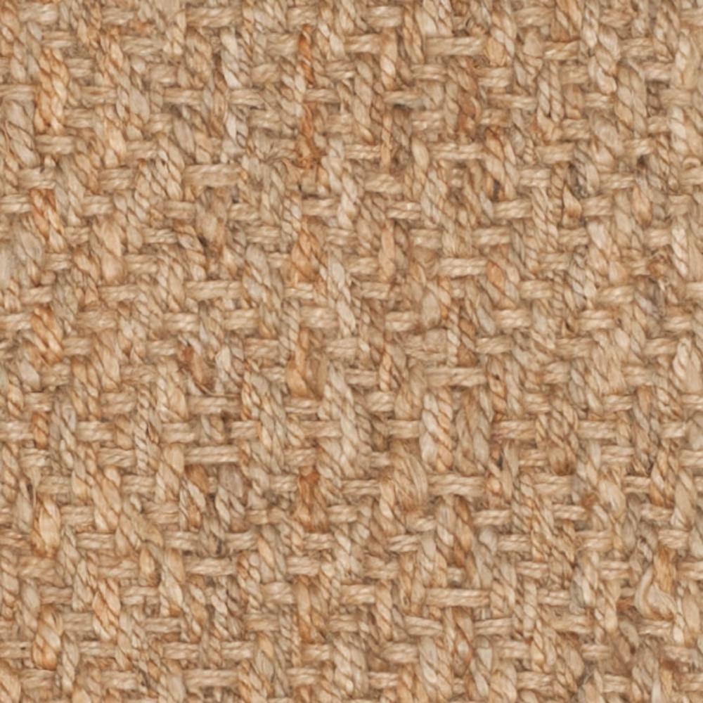 Coastal Charm Black Handwoven Jute 4' x 6' Area Rug