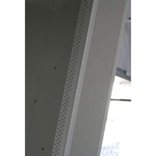 Phillips Manufacturing Company 6 in. x 10 ft. PVC Bullnose Drywall Corner Bead