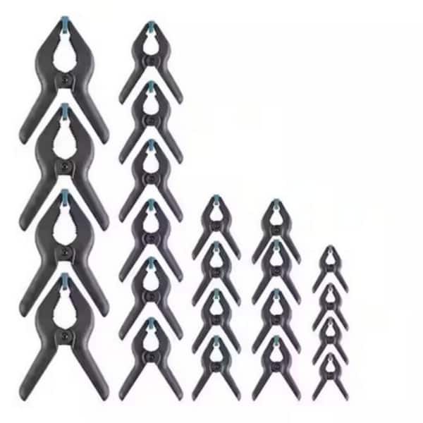 Plastic Spring Clamp Set (22-Piece)