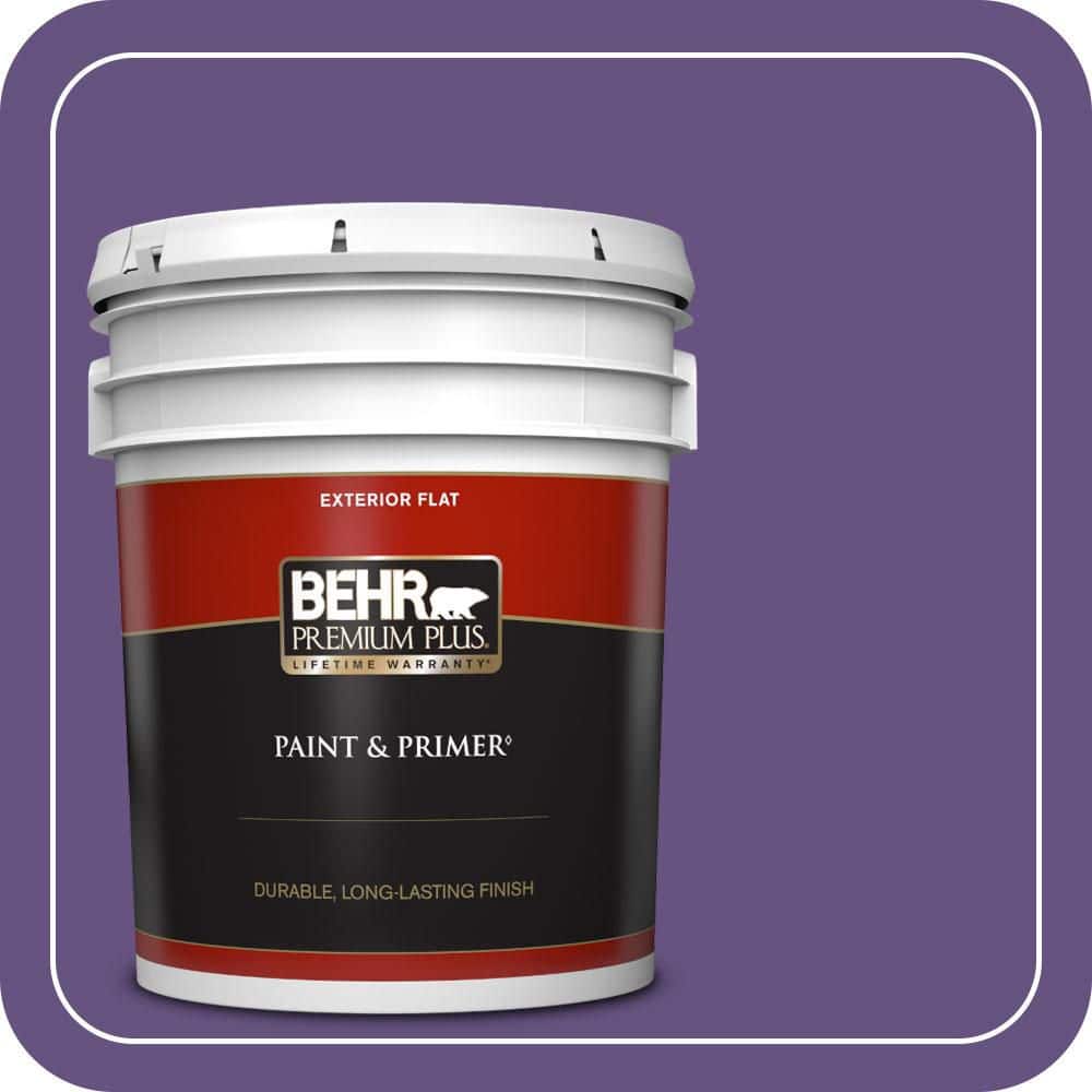 5 gal. Home Decorators Collection #HDC-MD-25 Virtual Violet Flat Exterior Paint & Primer price history on PriceWatchPro