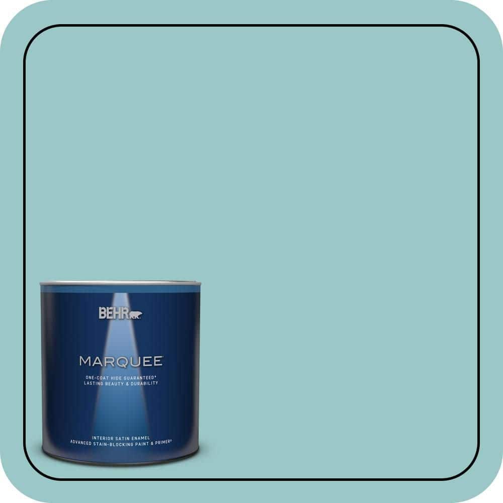 1 qt. #MQ6-08 Aquifer One-Coat Hide Satin Enamel Interior Paint & Primer price history on PriceWatchPro