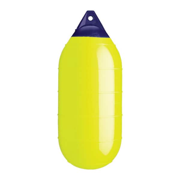 Polyform LD Series Buoy - 15.5 in. x 37 in., Saturn Yellow