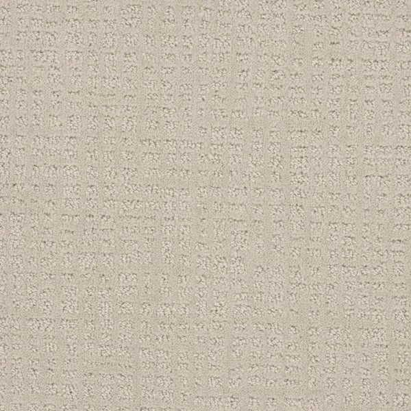 TrafficMaster Wandering Scout - Acorn - Beige 28 oz. SD Polyester Pattern Installed Carpet