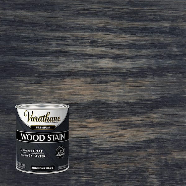 Varathane 1 qt. Midnight Blue Premium Fast Dry Interior Wood Stain (Case of 2)