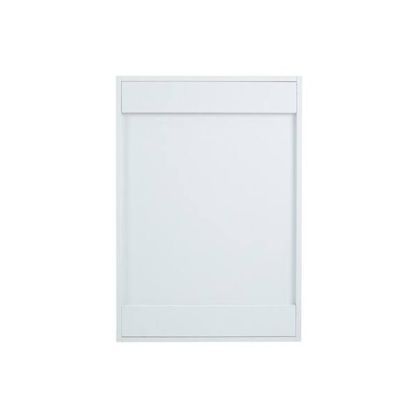 Cambridge Everest 27 in. W x 12 in. D x 36 in. H Ready to Assemble Shaker Wall Kitchen Cabinet in White
