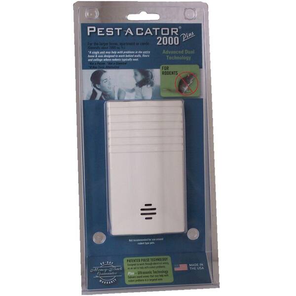 PestACator Plus 2000 Electronic Rodent Repellent 12100D The Home Depot
