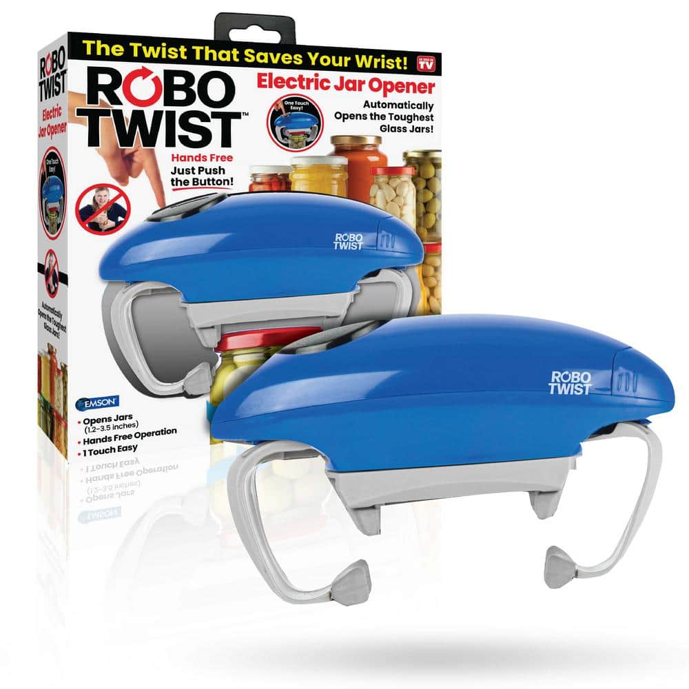 As Seen on TV Robo Twist HandsFree Electric Automatic Jar Opener in