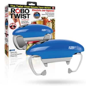 Robo Twist Hands-Free Electric Automatic Jar Opener in Blue