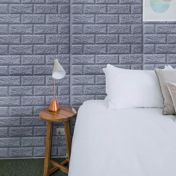 1020pcs Marble Brick Tile Home Wall Stickers Selfadhesive Foam Wallpaper  Art Decor  Fruugo IN