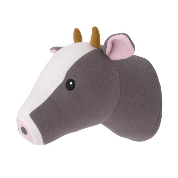 Little Love by NoJo Plush Fleece Brown and White Horse Head Wall Décor 