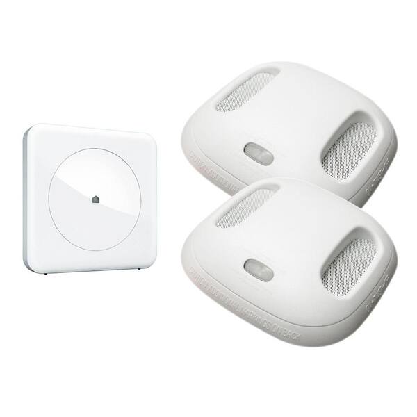 Wink Smart Home Monitoring Kit with Wink Hub and 2 Kidde Smoke + Carbon Monoxide Alarms