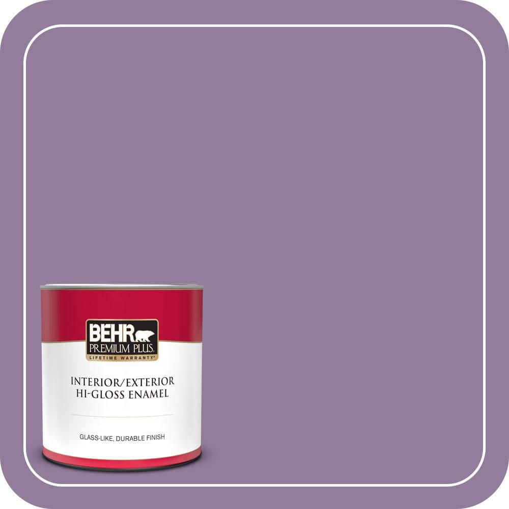 1 qt. #660D-5 Wildflower Hi-Gloss Enamel Interior/Exterior Paint & Primer price history on PriceWatchPro