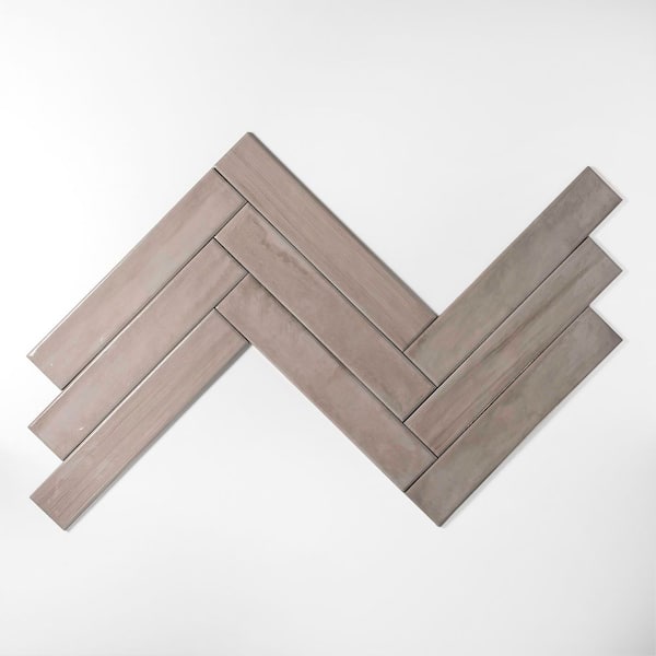 CRUZ BAY STUDIO Buckingham 3 in. x 4 in. Tan Gloss Glazed
