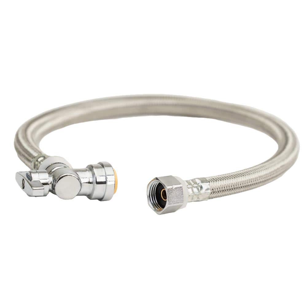 1/2 in. Push-to-Connect x 1/2 in. FIP x 24 in. Angle Stop Faucet Connector price history on PriceWatchPro