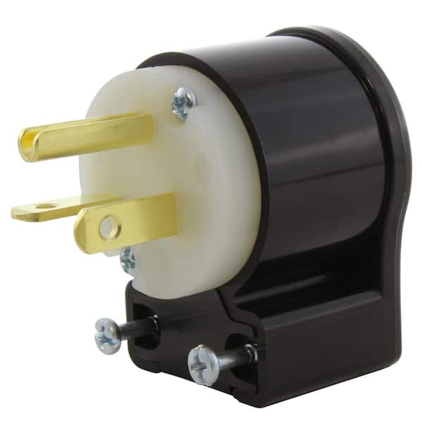 20 Amp 125-Volt NEMA 5-20P All Angles Elbow Industrial Heavy Duty Grade Male Plug