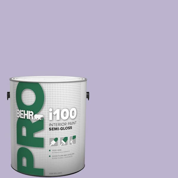 BEHR PRO 1 gal. #M560-3 Grape Hyacinth Semi-Gloss Interior Paint