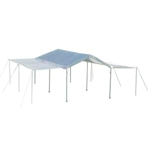 10 ft. W x 20 ft. D Extension Kit for White Canopy (Frame and Canopy Sold Separately - Fits 1 3/8 and 2 in. Frame)