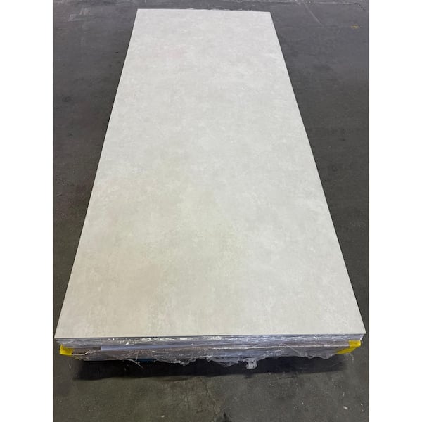 Falkirk Irvine II, 1/8 in. x 2 ft. x 4 ft. Beige Matte SPC Decorative Wall Paneling, Faux Concrete, 4-Pack