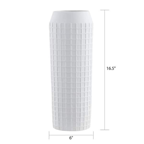 Grand Gridded Vase