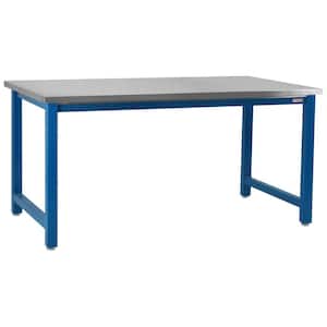 Kennedy Series 30 in. H x 72 in. W x 30 in. D, Stainless Steel Top, 6,600 lbs. Capacity Workbench