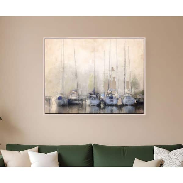 1 Piece Floater Frame Graphic Print Nautical & Beach 38.00 in. x 50.00 in.