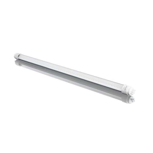 3nled 2 Ft T8 9 Watt Bright White G13 Clear Lens Linear Led Light Bulb Snt8b 06s 3nled 2 Ft T8 9 Watt Bright White G13, T8 Led Light Fixtures Home Depot