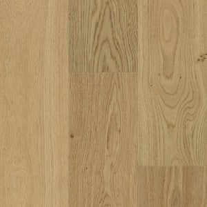 Sand Natural Oak 6.5 mm T x 6.5 in. W x Varying L. Waterproof Engineered Click Hardwood Flooring (21.67 sq. ft/case)
