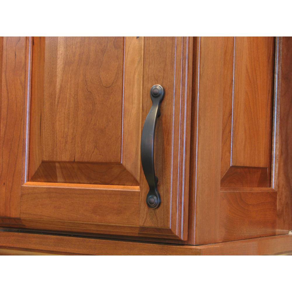 Oil-Rubbed Bronze 5.75" Arch Cabinet Pull with Mounting Hardware