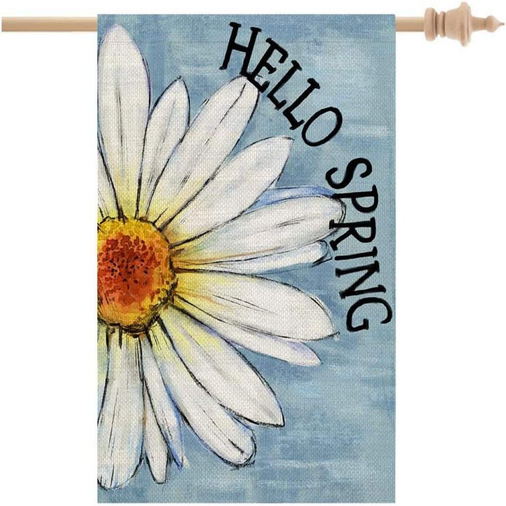 "Spring Summer Daisy Garden Flag (Blue, 28""X40"")" price history on PriceWatchPro