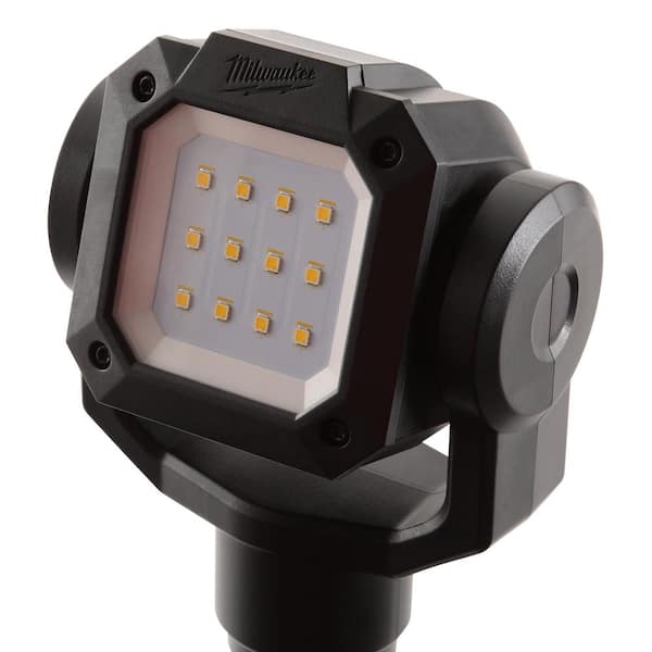Tool-Only Details about   Milwaukee Stand Work Light 1400 Lumen ROCKET LED 12-Volt Lithium-Ion 