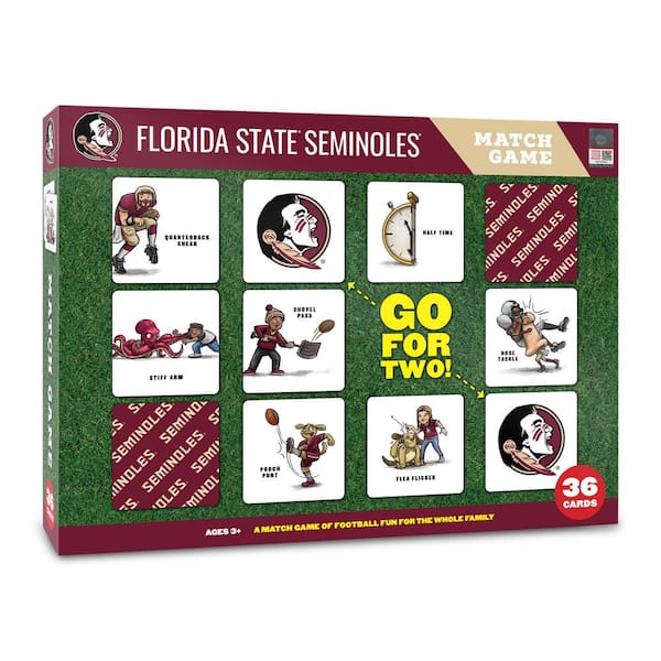 YouTheFan NCAA Florida State Licensed Memory Match Game