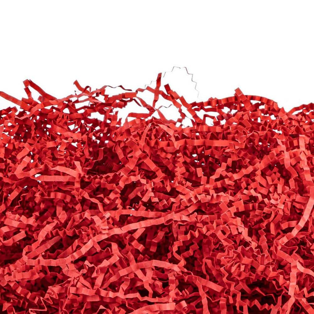 4.9OZ Christmas Red Crinkle Cut Paper Reusable Shred Filler for Easter Wedding Birthday Craft Box Bags Wrapping Supply price history on PriceWatchPro