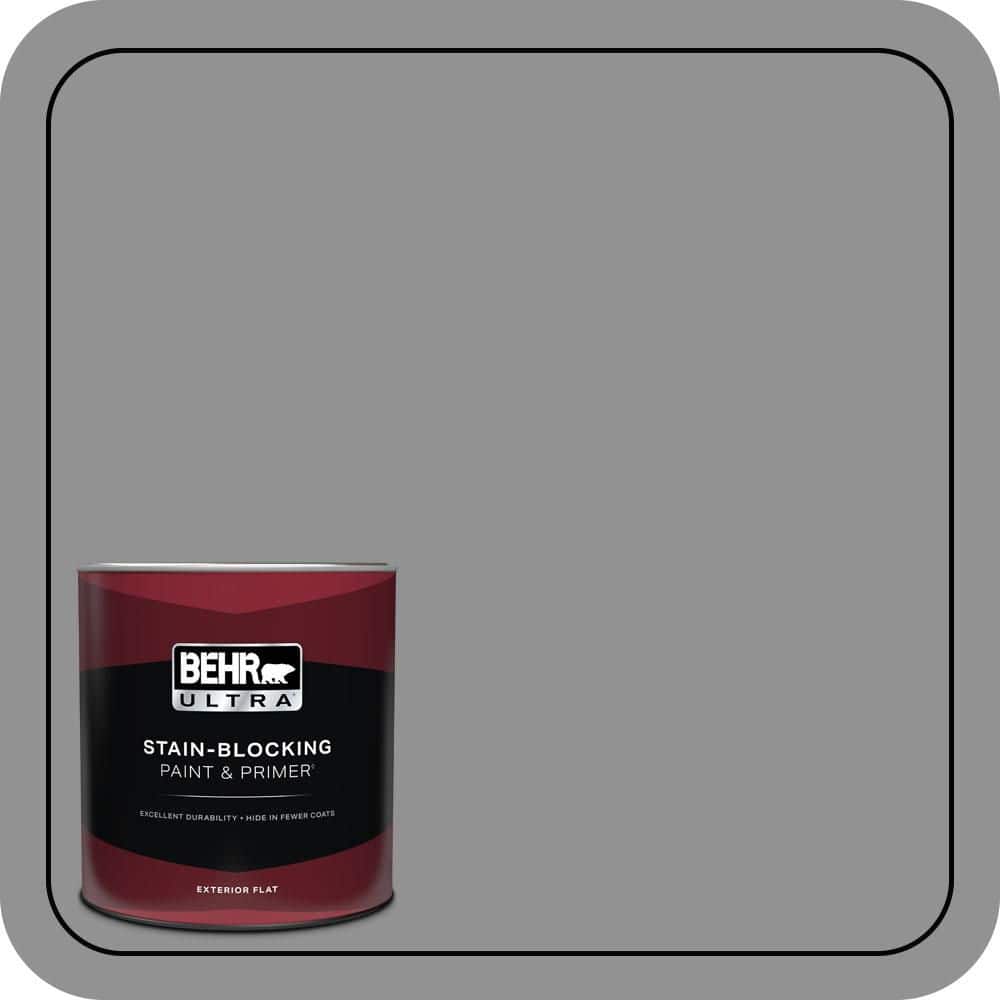 1 qt. #N520-4 Cool Ashes Flat Exterior Paint & Primer price history on PriceWatchPro