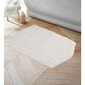 Waterford Collection 100% Cotton Tufted Bath Rug, 21 in. x34 in. Rectangle, Ivory