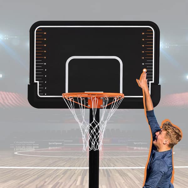 10 ft. Portable Basketball Hoop Goal with Vertical Jump