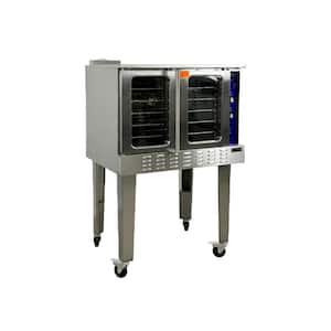38 in. W Commercial Nature Gas Convection Oven in Stainless Steel