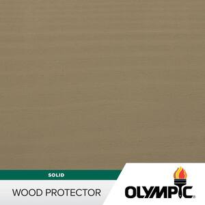 Wood Protector 1 gal. SC-1041 Jefferson Tan Exterior Solid Stain Plus Sealer in One