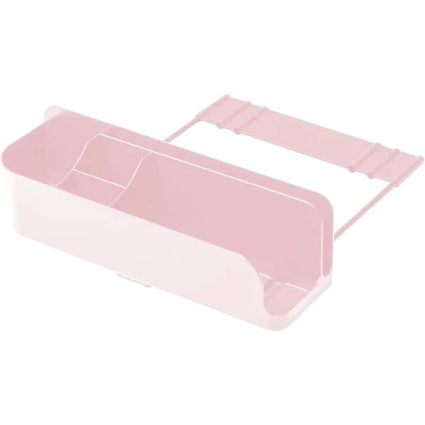 squirrel Bedside Perch - USB-C and USB-A Charging Bedside Caddy, Bed Table Tray Organizer, Space-Saving Stand (Pink)