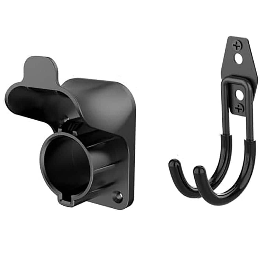 Electric Vehicle Wall Mount Charger Holder Holster Dock with Cable Organizer J1772 Plug Storage Outdoor Indoor Black price history on PriceWatchPro