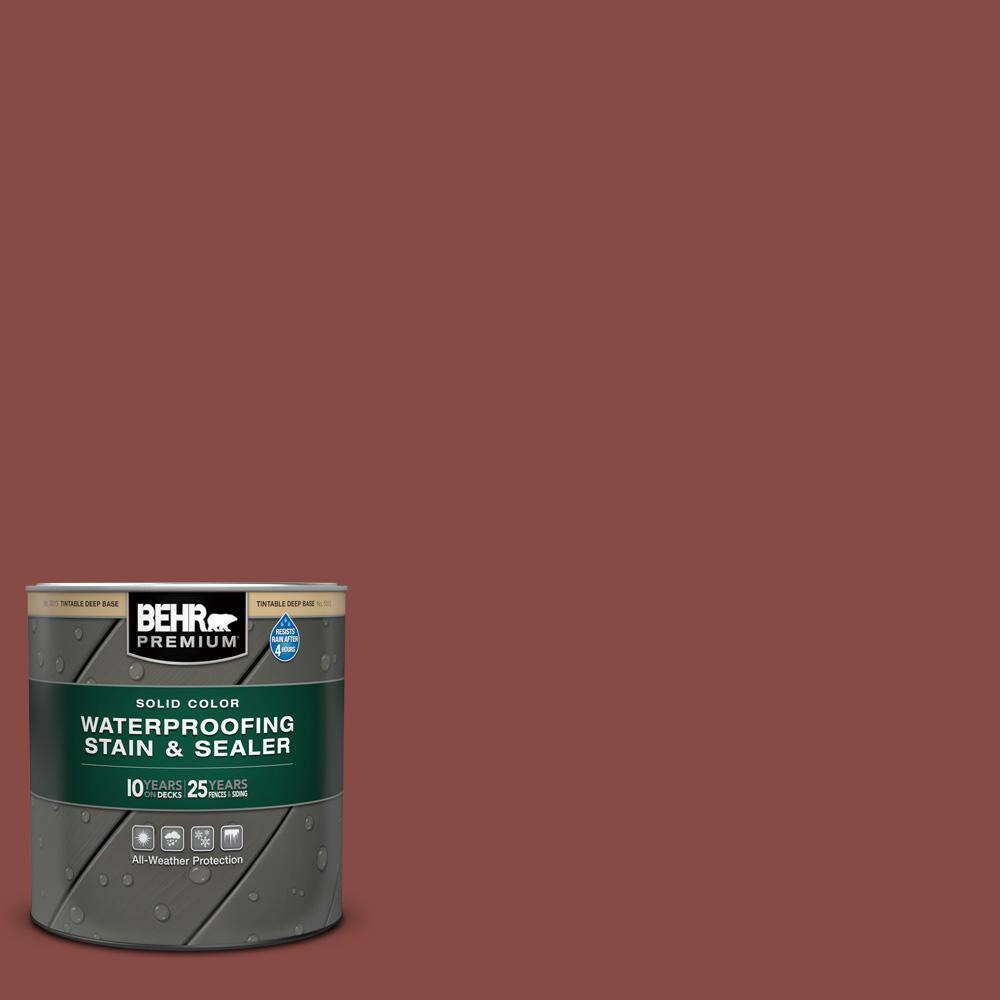 1 qt. #PPU2-18 Spice Solid Color Waterproofing Exterior Wood Stain and Sealer price history on PriceWatchPro