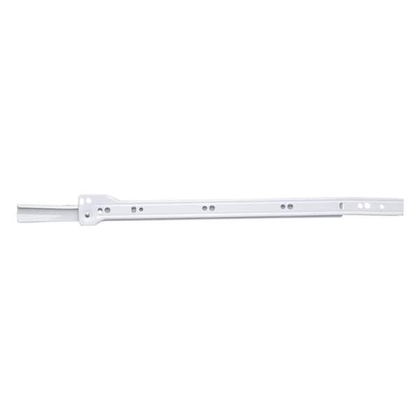HICKORY HARDWARE 22 in. White 3/4 Extension Side Mount Drawer Slide (5-Pairs)