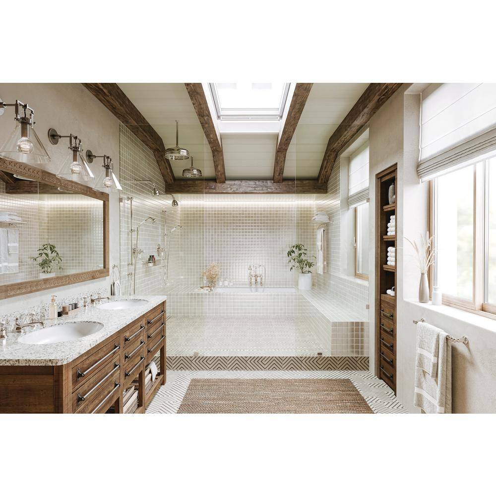 Edwardian Classic Polished Chrome Wall-Mounted Faucet