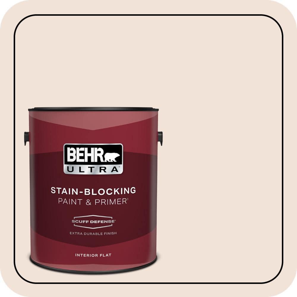 1 gal. #W-B-120 Victorian Pearl Extra Durable Flat Interior Paint & Primer price history on PriceWatchPro
