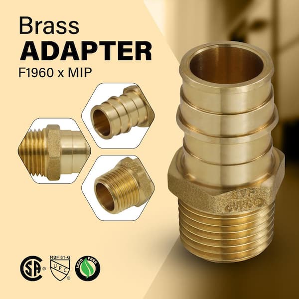 Raccordi Xfitting Pex 50 Pezzi Raccordi PEX 3/4 Pollici Senza Piombo - Per Tubazioni Idrauliche, In Plastica, Certificati NSF/CUPC 50 Pezzi Raccordi PEX NSF - Foto 9