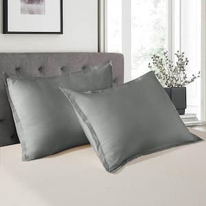 30"L x 20"W Pillow Shams Available for All Season, Ultra Cozy and Breathable, 2 Pack, Gray