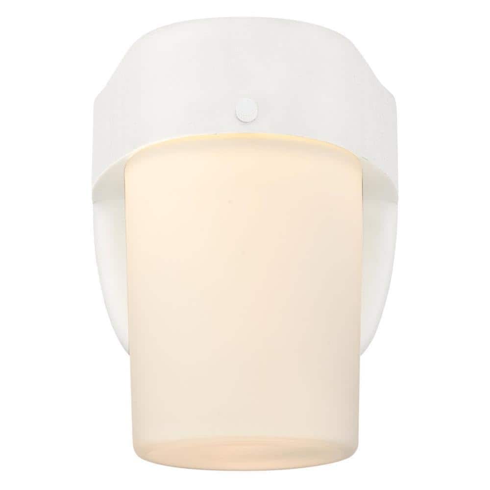 Westinghouse White Frosted Opal Dusk to Dawn LED Lantern