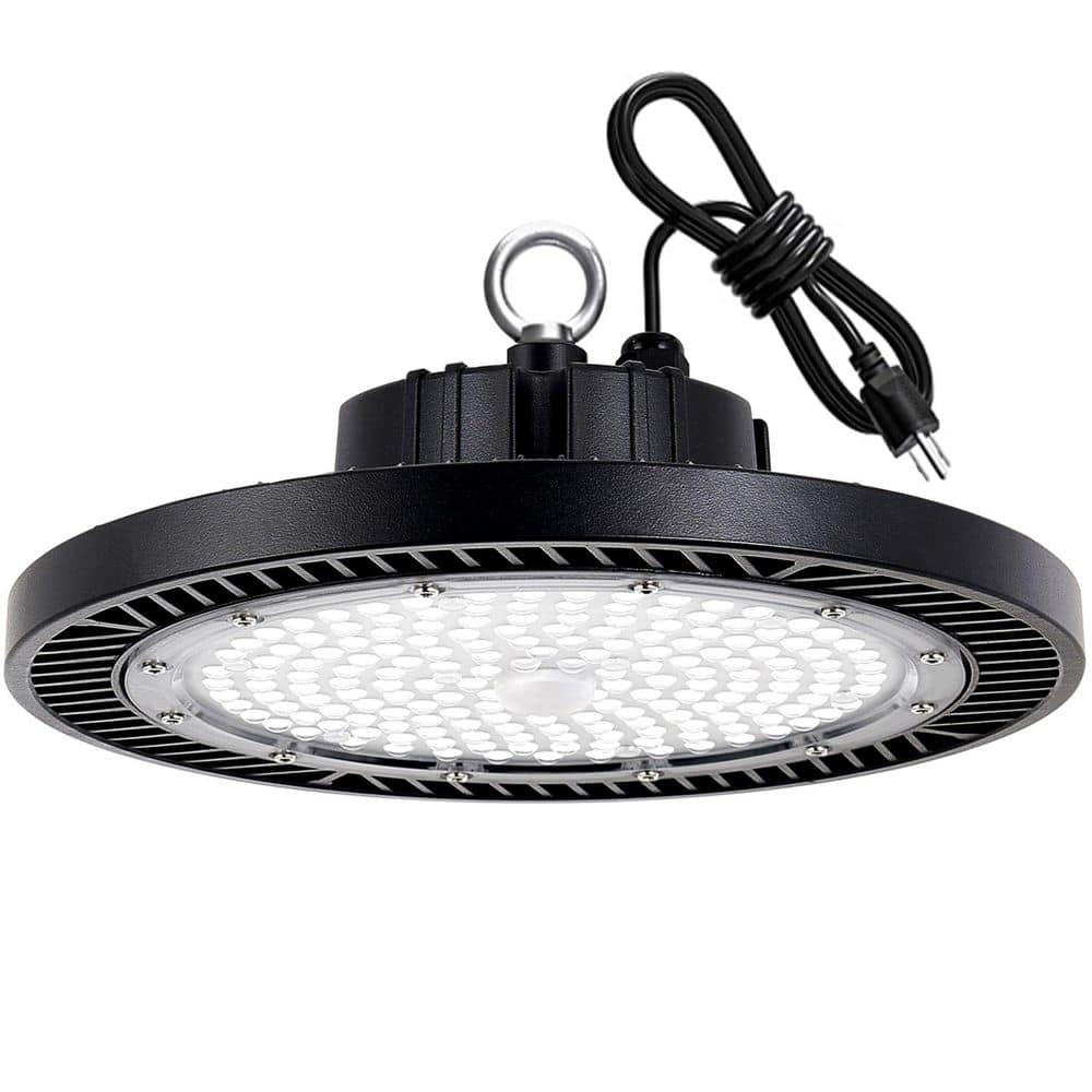 BBESTLED 2-Pack UFO LED High Bay Light – 240W/200W/150W Adjustable, ETL DLC Listed, 36000Lm, 4500K/5000K/5700K Selectable, 0-10V Dimmable, 120-347V