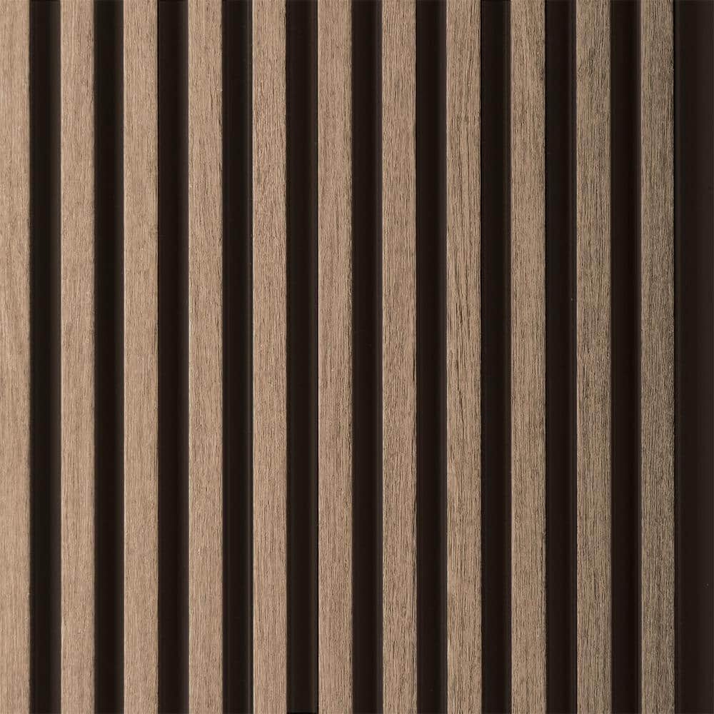 Ash 9.5" x 112" 3D Water Resistant Wood Wall Panels
