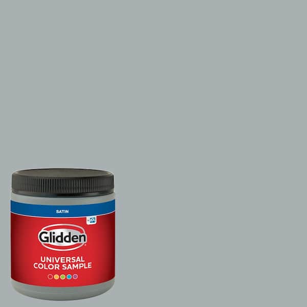 Glidden 8 oz. PPG1039-3 Mirror Mirror Satin Interior Paint Sample