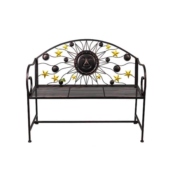 Home depot wrought online iron bench